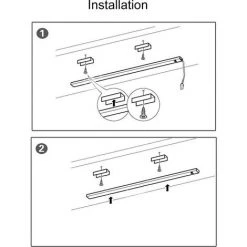 TANCYCO Lampe D'armoire à 21 LED Veilleuse Slim Deisgn Seneitive Touching Control / Luminosité Réglable En Continu Réglable / Port USB C-harging Pour Salon Chambre Placard Penderie Couloir (Blanc Chaud) -Promos Réglette & réglette LED Boutique 66879176 4