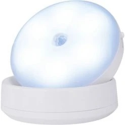 Longziming-LED Induction Night Light Kitchen Corridor Room Toilet Auxiliary Light (Lumière Blanche 1 Pack)