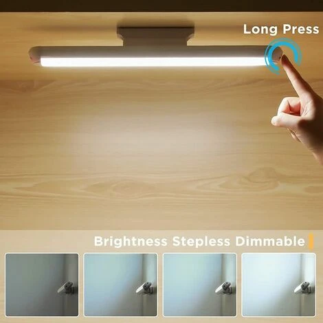 OCXIN LED Lampe Dimmable De Placard 34cm Avec Télécommande, Applique Murale Tactile Et Rechargeable, Lumière Réglette Led Ajustable Sous Meuble Cuisine Sans Fil à 3 Modes D'Eclairage 4000K-6500K 4 OCXIN LED Lampe Dimmable De Placard 34cm Avec Télécommande, Applique Murale Tactile Et Rechargeable, Lumière Réglette Led Ajustable Sous Meuble Cuisine Sans Fil à 3 Modes D'Eclairage 4000K-6500K – Image 4