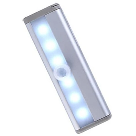 BDD 1 Pièce Intelligente Corps Humain Induction Lumière Veilleuse Armoire Lumière USB Charge 6LED Couloir Allée Lumière 2 BDD 1 Pièce Intelligente Corps Humain Induction Lumière Veilleuse Armoire Lumière USB Charge 6LED Couloir Allée Lumière – Image 2