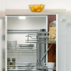 Emuca Spot LED, D. 85 Mm, Semi-encastré, Lumière Blanc Froid, Plastique, Gris Métallisé - Talla -Promos Réglette & réglette LED Boutique 67937392 4