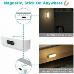 ENLENK LED Lampe De Placard Dimmable Rechargeable 2000mAh Sans Fil, Lumière Réglette Led Avec 5 Couleurs D'éclairage Pour Armoire Placard Cuisine 7 ENLENK LED Lampe De Placard Dimmable Rechargeable 2000mAh Sans Fil, Lumière Réglette Led Avec 5 Couleurs D'éclairage Pour Armoire Placard Cuisine -Promos Réglette & réglette LED Boutique 68580679 3