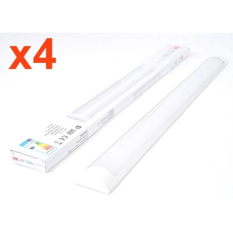 Réglette Lumineuse 120cm 36W (Pack De 4) - Blanc Froid 6000K - 8000K - SILAMP - Blanc Froid 6000K - 8000K 3 Réglette Lumineuse 120cm 36W (Pack De 4) - Blanc Froid 6000K - 8000K - SILAMP - Blanc Froid 6000K - 8000K – Image 3