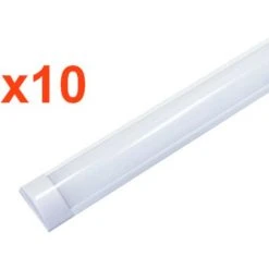 Réglette Lumineuse 120cm 48W (Pack De 10) - Blanc Froid 6000K - 8000K - SILAMP - Blanc Froid 6000K - 8000K 7 Réglette Lumineuse 120cm 48W (Pack De 10) - Blanc Froid 6000K - 8000K - SILAMP - Blanc Froid 6000K - 8000K -Promos Réglette & réglette LED Boutique 8755127 3