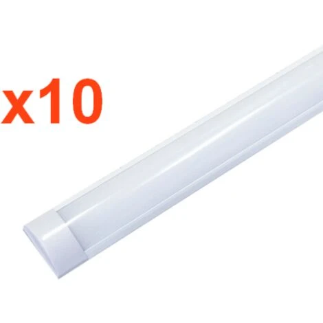 Réglette Lumineuse 120cm 48W (Pack De 10) - Blanc Froid 6000K - 8000K - SILAMP - Blanc Froid 6000K - 8000K 3 Réglette Lumineuse 120cm 48W (Pack De 10) - Blanc Froid 6000K - 8000K - SILAMP - Blanc Froid 6000K - 8000K – Image 3