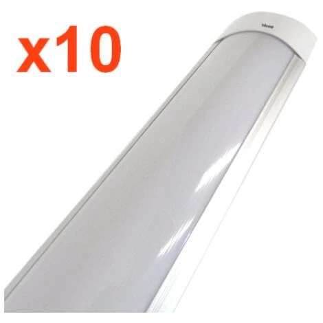 Réglette Lumineuse 150cm 48W (Pack De 10) - Blanc Froid 6000K - 8000K - SILAMP - Blanc Froid 6000K - 8000K 4 Réglette Lumineuse 150cm 48W (Pack De 10) - Blanc Froid 6000K - 8000K - SILAMP - Blanc Froid 6000K - 8000K – Image 4