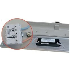 MIIDEX LIGHTING Boitier étanche IP65 LED Intégrées 80W (680W) Blanc Jour 4000°K Translucide -Promos Réglette & réglette LED Boutique 9382398 4