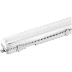 MIIDEX LIGHTING Boitier étanche IP65 Pour 2 Tubes T8 LED 1500 Sans Ballast Branchement 2 Côtés