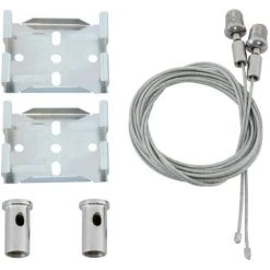 LEDKIA Kit De Suspension Barre Linéaire LED Trunking Acier - Acier 7 LEDKIA Kit De Suspension Barre Linéaire LED Trunking Acier - Acier -Promos Réglette & réglette LED Boutique 9488137 4