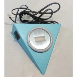 Spot D'angle LED 3W Apparent 128X120X40mm CW 4100K Alu Avec Inter Précablé Alim 12V 350mA (non Inclue) LYCHE TRAJECTOIRE 492820